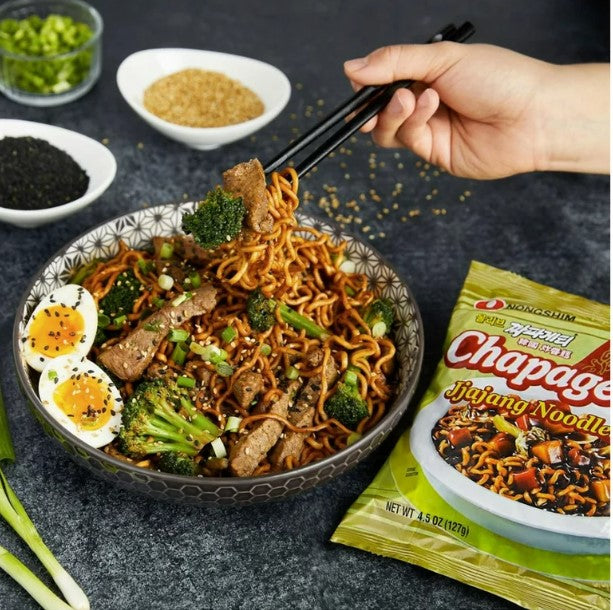 Nongshim Chapagetti Jjujung Noodle - 16 Pack